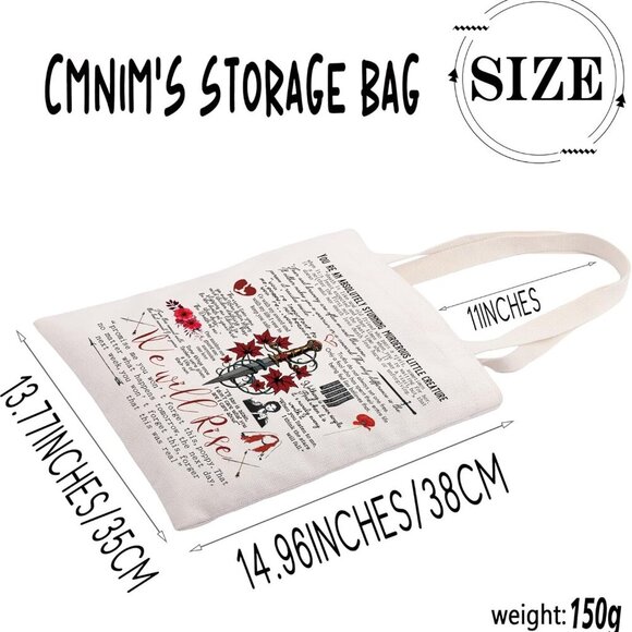 From Blood And A Series Crossbody Bag FBAA Book Quote Adjustable Strap Purse We - Picture 3 of 7